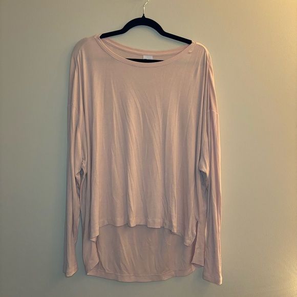 all in motion Target Brand Women’s Light Pink Athletic LongSleeve Shirt Size XXL - Picture 1 of 9